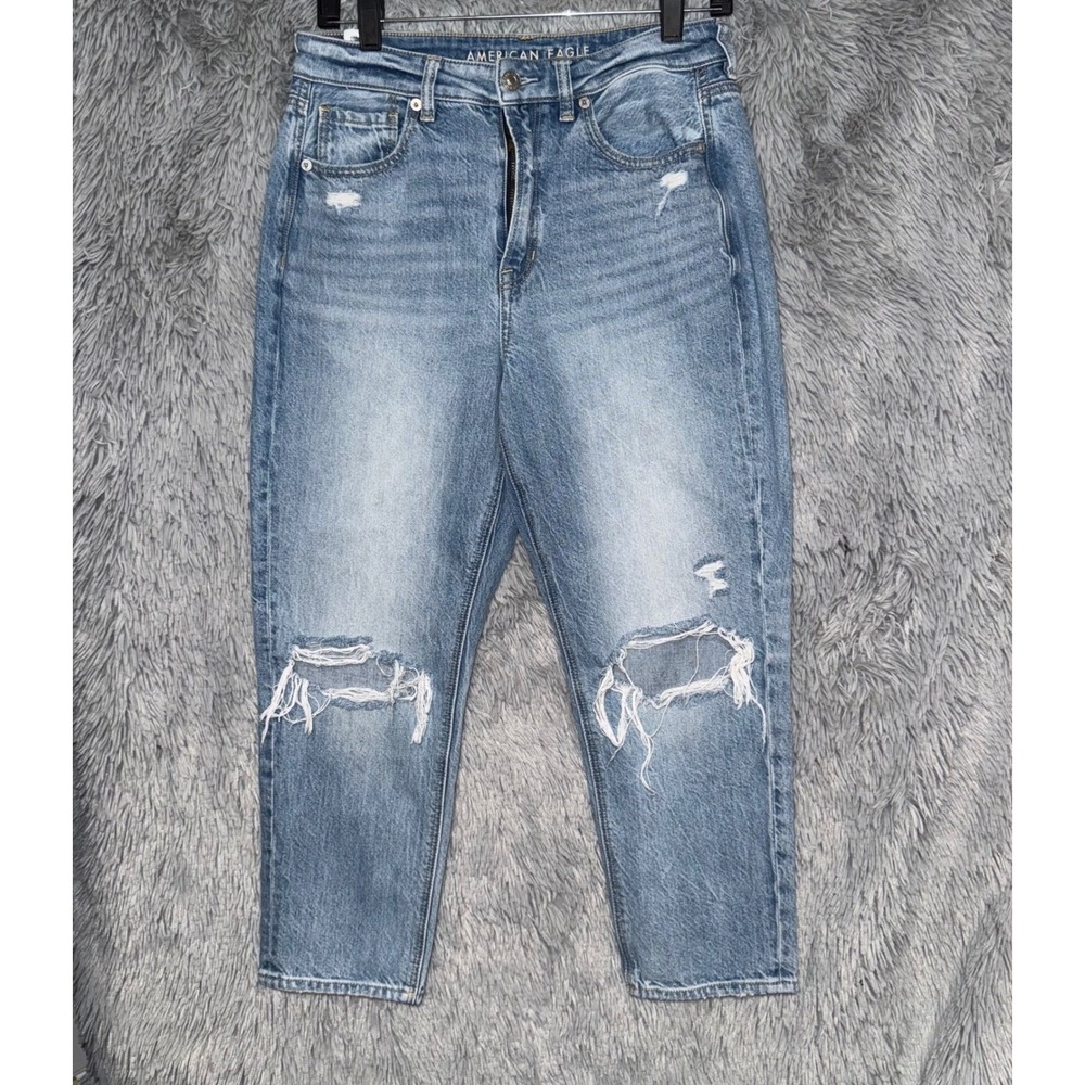 American Eagle By Payless Blue Cropped Jeans